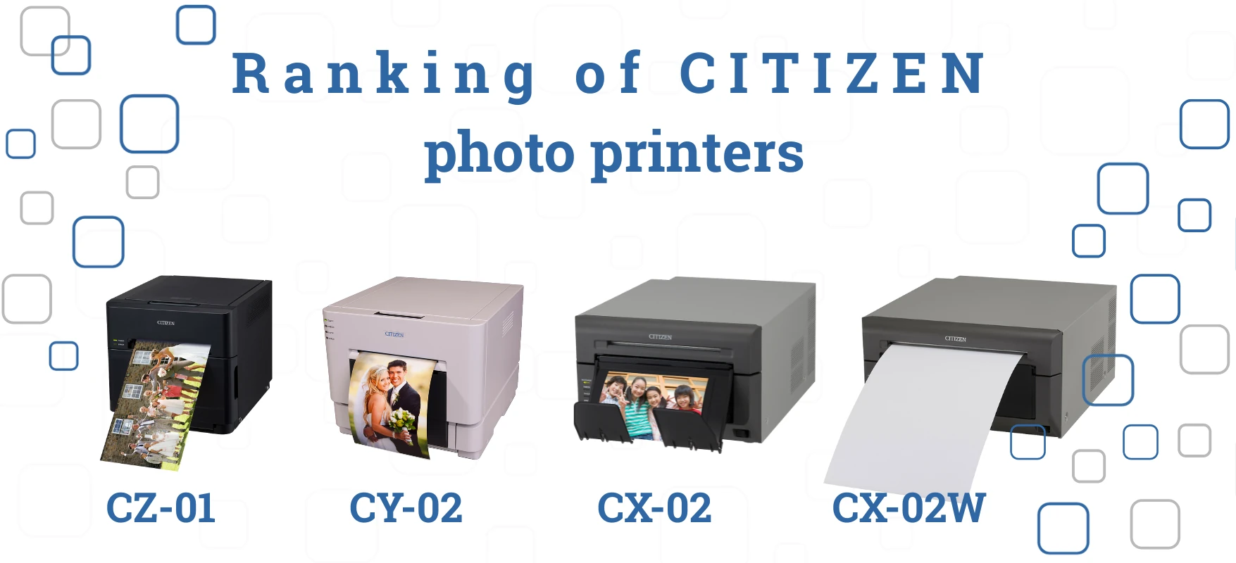 Which photo printer should you buy? Citizen printer ranking.
